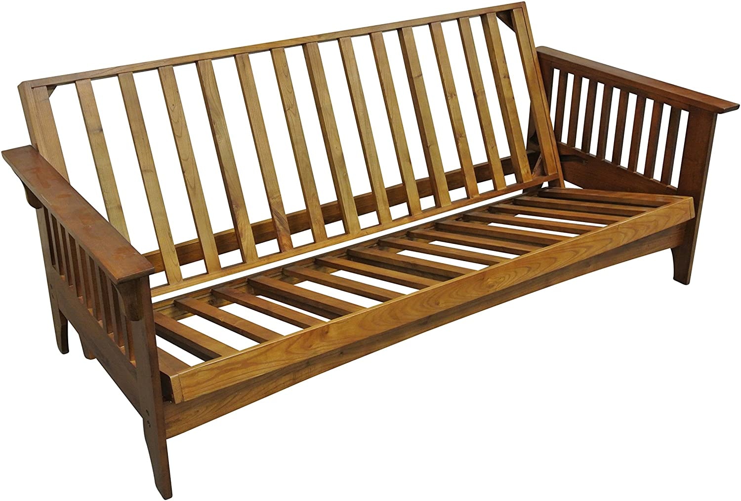 Futon frame deals wood